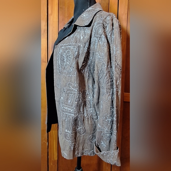 🍦CHILL OUT blazer jacket. Size M - Picture 3 of 7